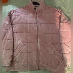 Forever 21 Mauve Quilted Jacket